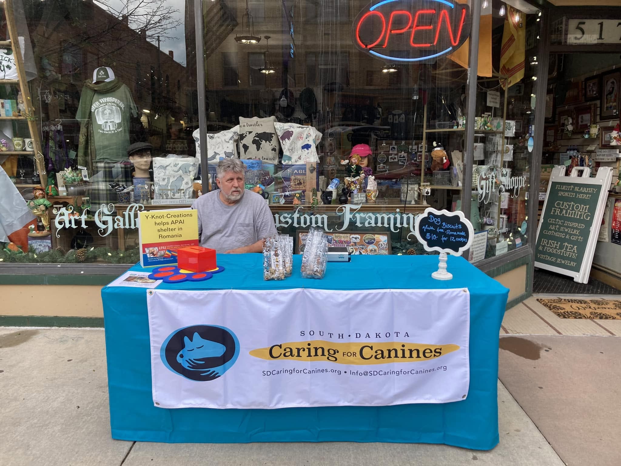 Pop Up Shop for SD Caring for Canines in Rapid City